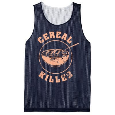 Cereal Killer Halloween Night Spooky Breakfast Milk Cereals Mesh Reversible Basketball Jersey Tank