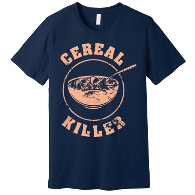 Cereal Killer Halloween Night Spooky Breakfast Milk Cereals Premium T-Shirt