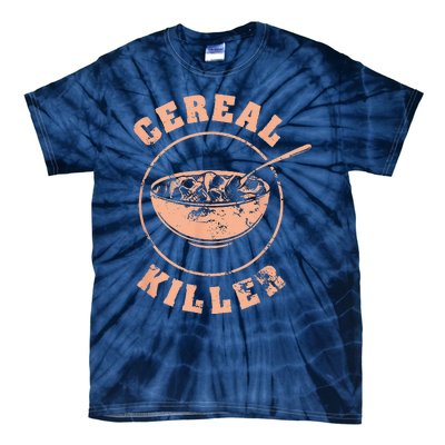 Cereal Killer Halloween Night Spooky Breakfast Milk Cereals Tie-Dye T-Shirt