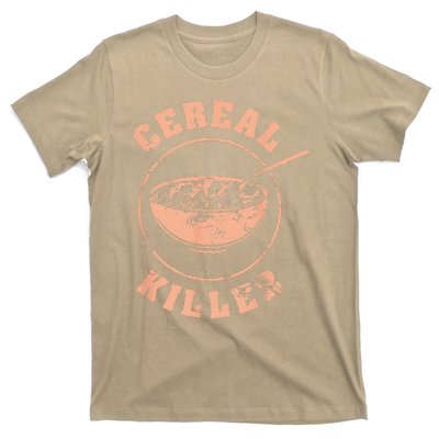 Cereal Killer Halloween Night Spooky Breakfast Milk Cereals T-Shirt