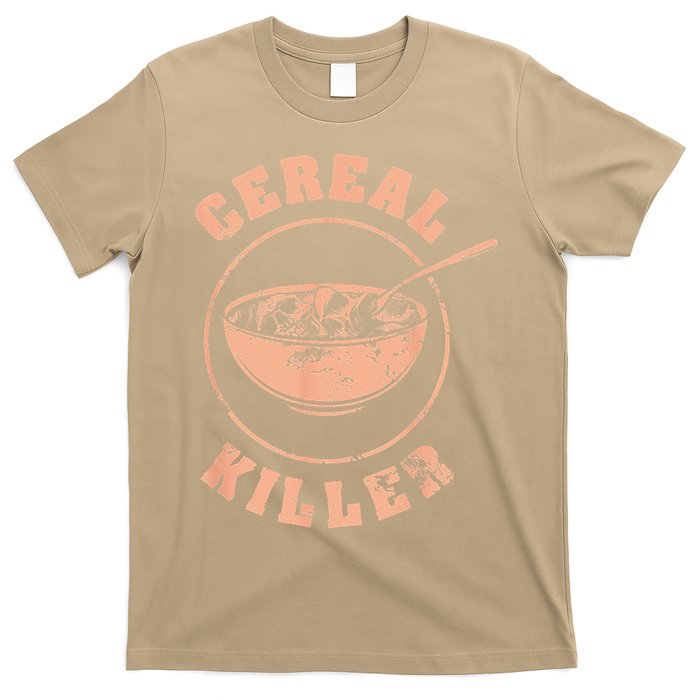 Cereal Killer Halloween Night Spooky Breakfast Milk Cereals T-Shirt