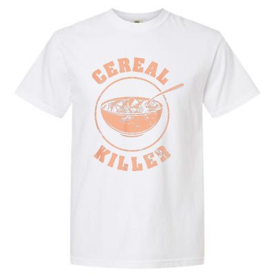 Cereal Killer Halloween Night Spooky Breakfast Milk Cereals Garment-Dyed Heavyweight T-Shirt