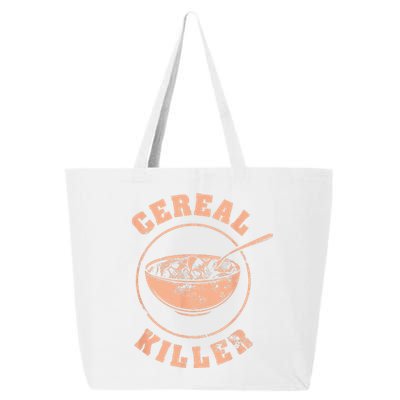 Cereal Killer Halloween Night Spooky Breakfast Milk Cereals 25L Jumbo Tote