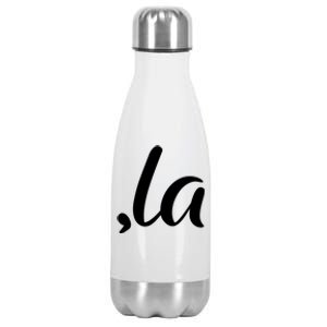 Cute Kamala Harris Comma La Stainless Steel Insulated Water Bottle