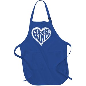 Choose Kind Heart Choose Kindness Anti Bullying Unity Day Funny Gift Full-Length Apron With Pockets