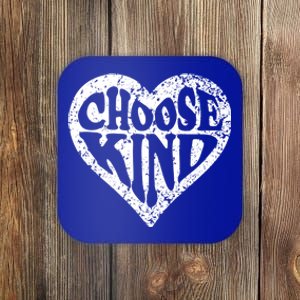 Choose Kind Heart Choose Kindness Anti Bullying Unity Day Funny Gift Coaster