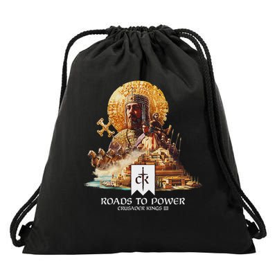 Crusader Kings Iii Roads To Power Drawstring Bag