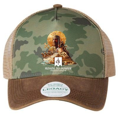Crusader Kings Iii Roads To Power Legacy Tie Dye Trucker Hat