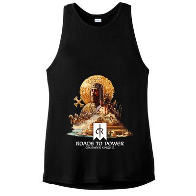 Crusader Kings Iii Roads To Power Ladies PosiCharge Tri-Blend Wicking Tank