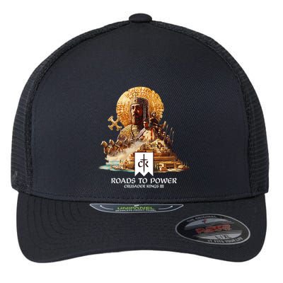 Crusader Kings Iii Roads To Power Flexfit Unipanel Trucker Cap