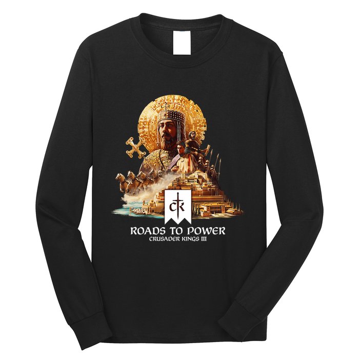Crusader Kings Iii Roads To Power Long Sleeve Shirt