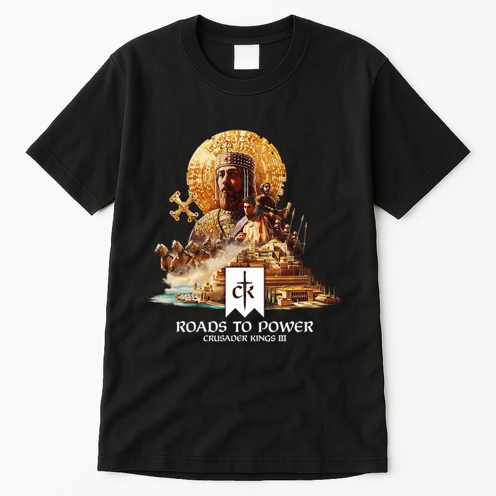 Crusader Kings Iii Roads To Power Tall T-Shirt