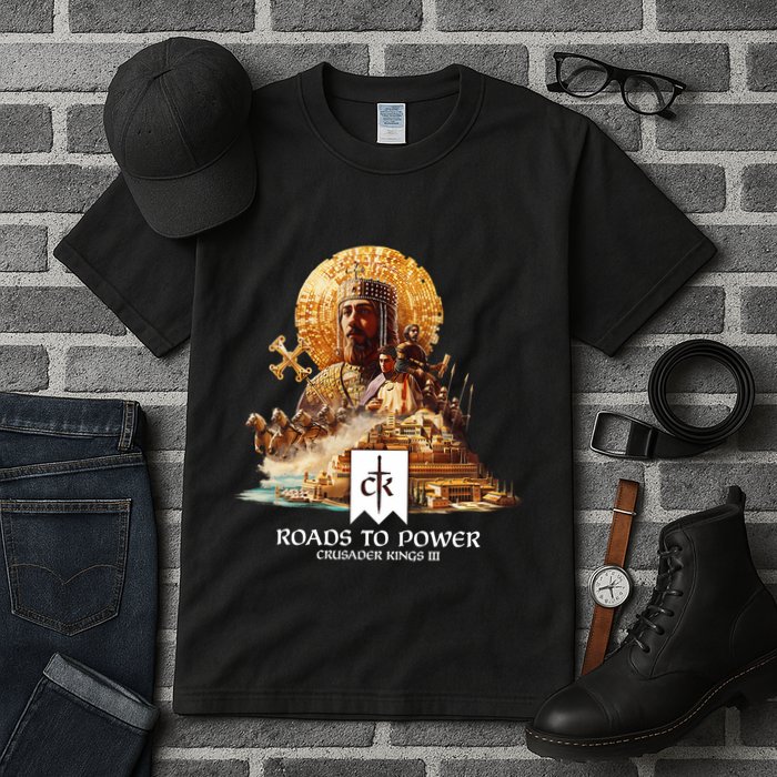 Crusader Kings Iii Roads To Power Tall T-Shirt