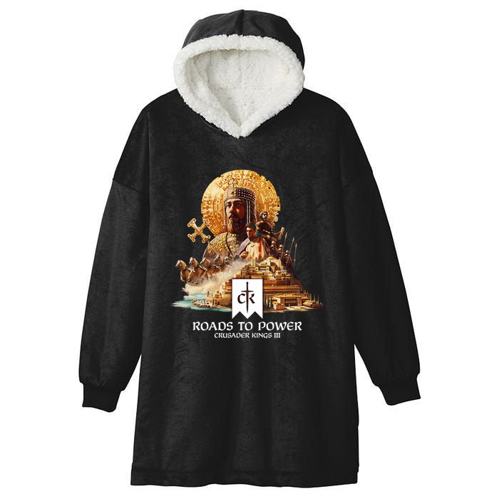 Crusader Kings Iii Roads To Power Hooded Wearable Blanket