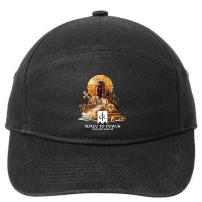 Crusader Kings Iii Roads To Power 7-Panel Snapback Hat