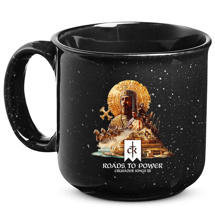 Crusader Kings Iii Roads To Power 15oz Campfire Ceramic Mug