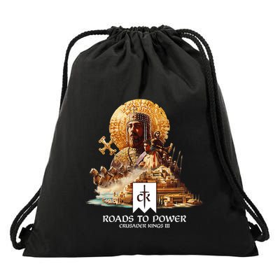 Crusader Kings Iii Roads To Power Drawstring Bag
