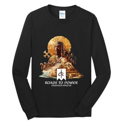 Crusader Kings Iii Roads To Power Tall Long Sleeve T-Shirt