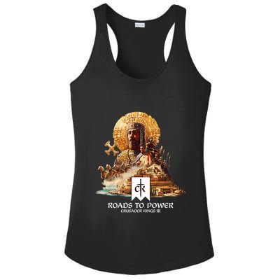 Crusader Kings Iii Roads To Power Ladies PosiCharge Competitor Racerback Tank