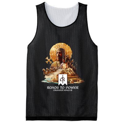 Crusader Kings Iii Roads To Power Mesh Reversible Basketball Jersey Tank