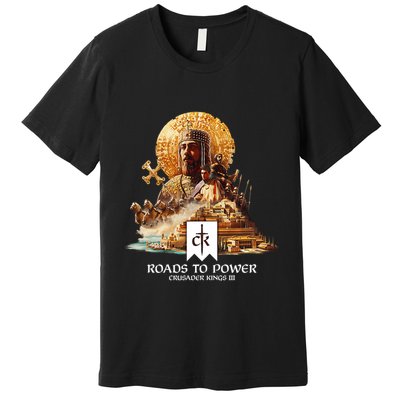 Crusader Kings Iii Roads To Power Premium T-Shirt