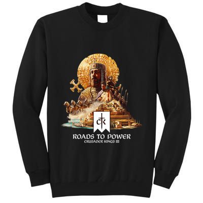 Crusader Kings Iii Roads To Power Tall Sweatshirt