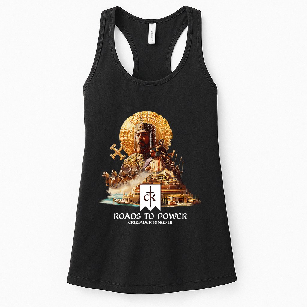 Crusader Kings Iii Roads To Power Womens Tank Top