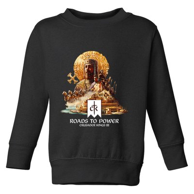 Crusader Kings Iii Roads To Power Toddler Sweatshirt