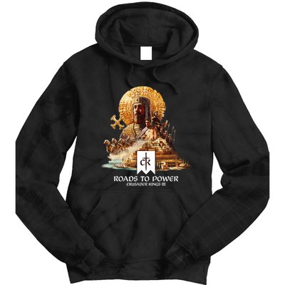 Crusader Kings Iii Roads To Power Tie Dye Hoodie