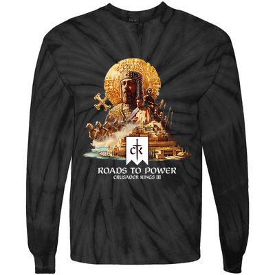Crusader Kings Iii Roads To Power Tie-Dye Long Sleeve Shirt