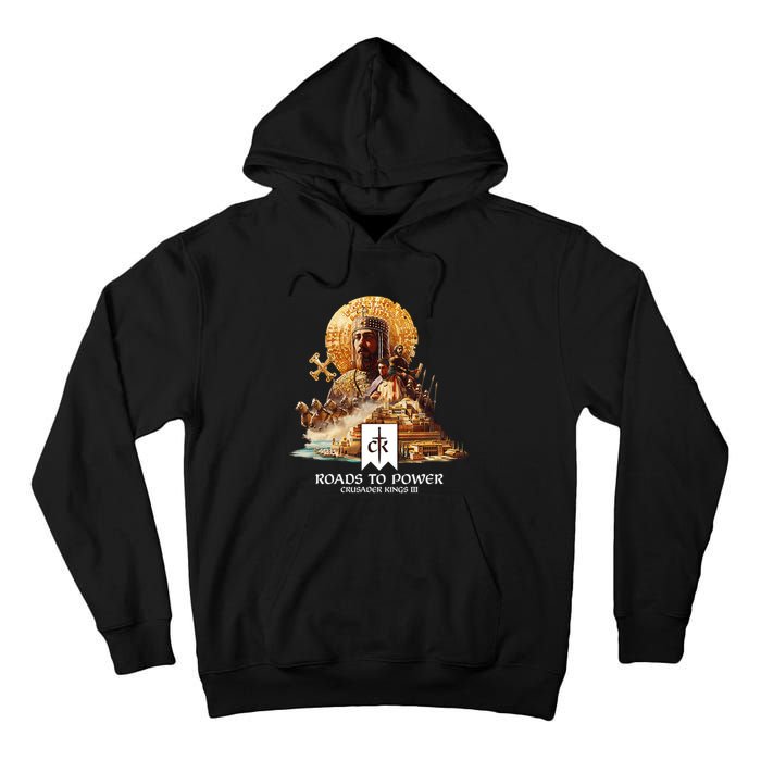 Crusader Kings Iii Roads To Power Tall Hoodie