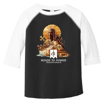 Crusader Kings Iii Roads To Power Toddler Fine Jersey T-Shirt