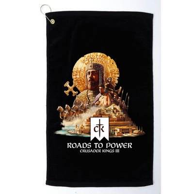 Crusader Kings Iii Roads To Power Golf Towel