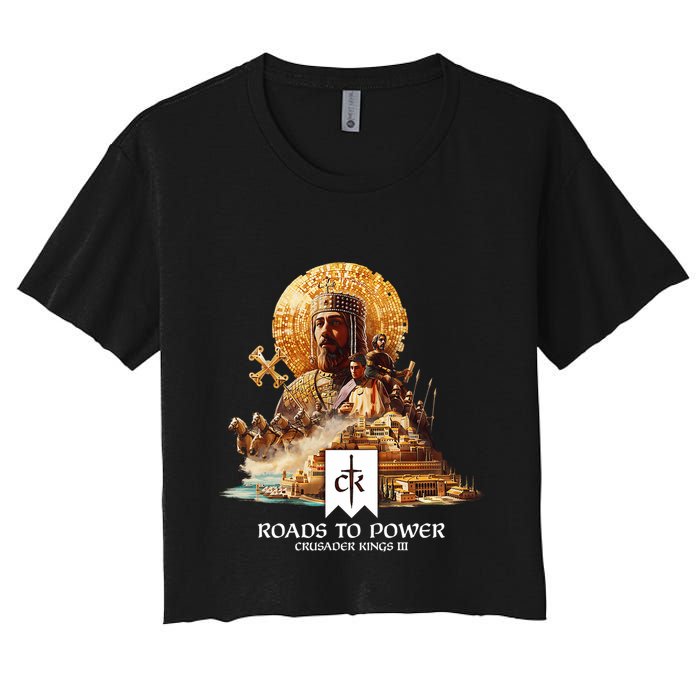 Crusader Kings Iii Roads To Power Crop Top