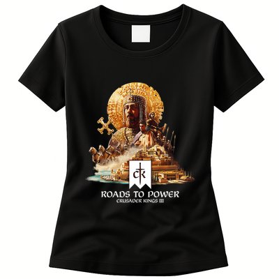 Crusader Kings Iii Roads To Power Womens T-Shirt