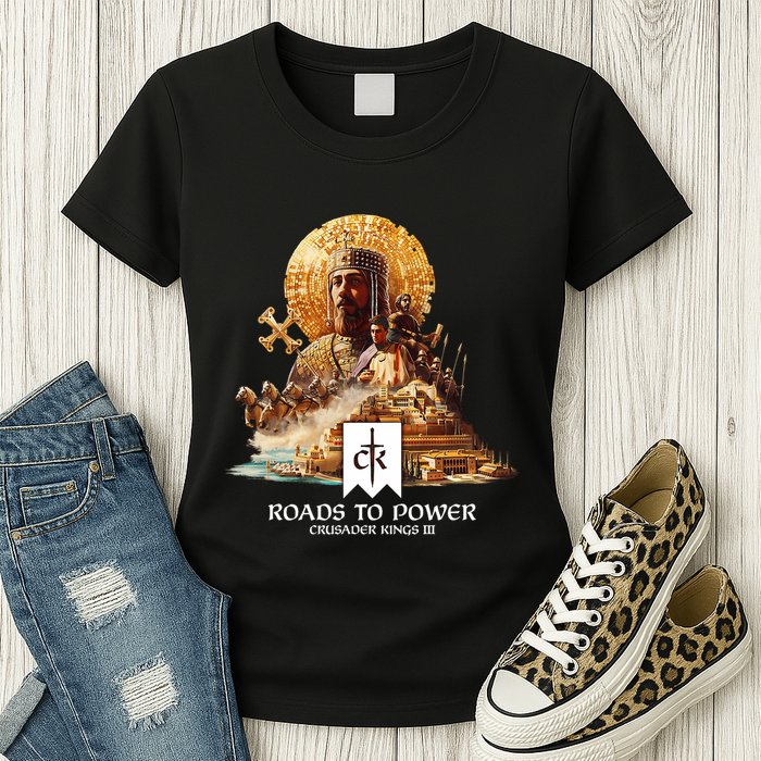 Crusader Kings Iii Roads To Power Womens T-Shirt