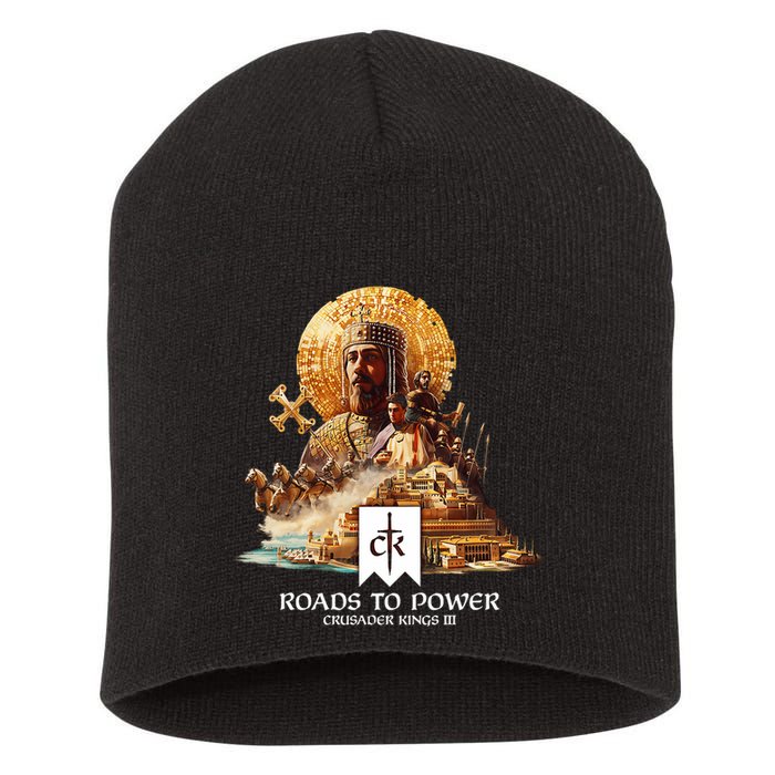 Crusader Kings Iii Roads To Power Short Acrylic Beanie