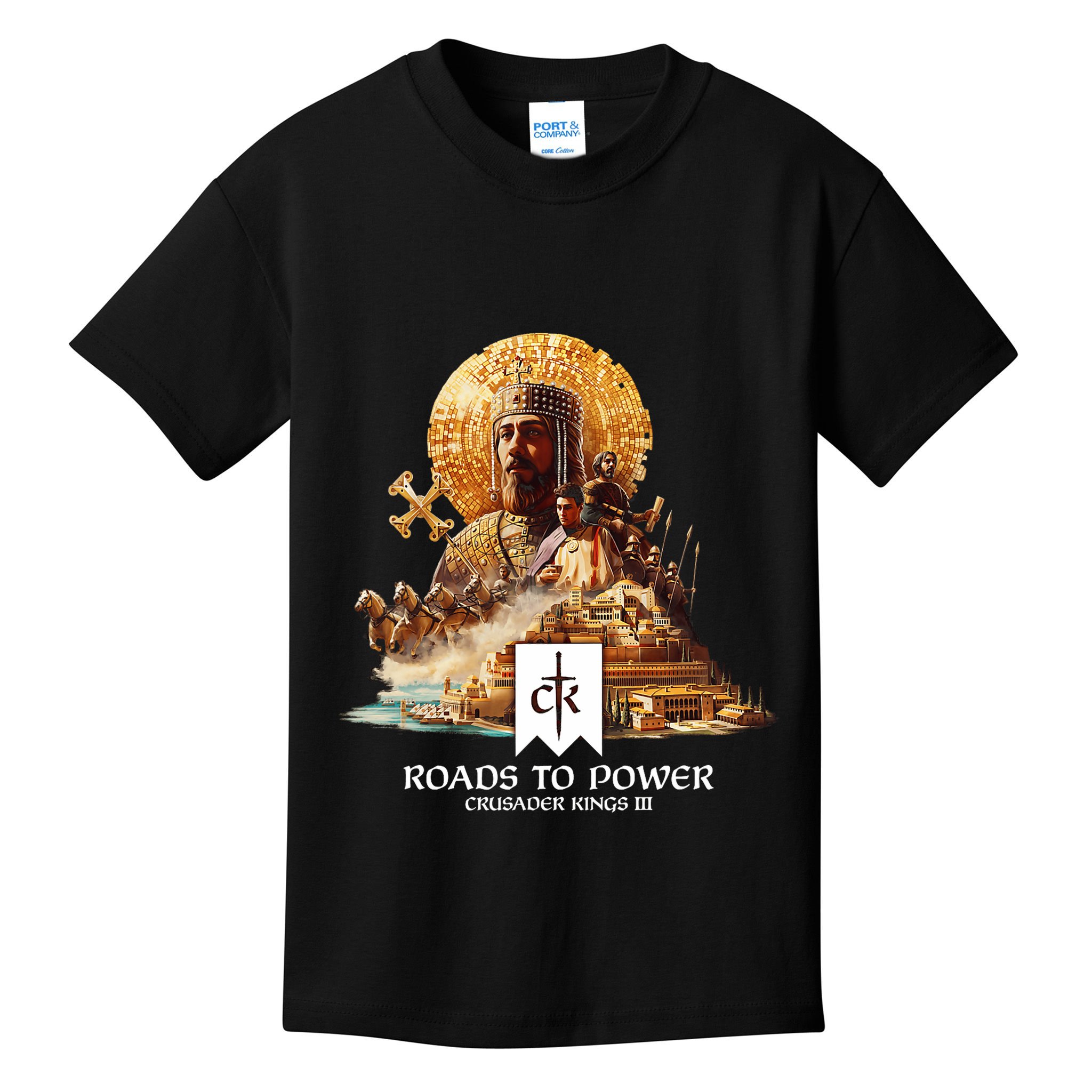 Crusader Kings Iii Roads To Power Kids T-Shirt