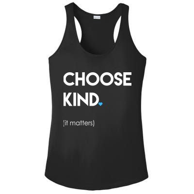 Choose Kind It Matters Ladies PosiCharge Competitor Racerback Tank
