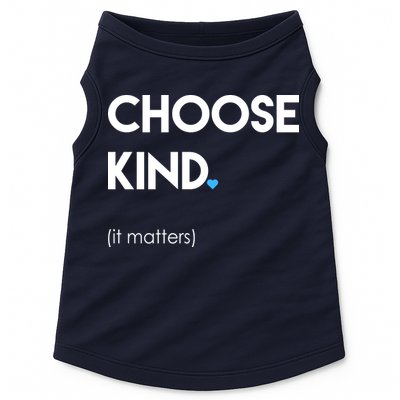 Choose Kind It Matters Doggie Tank