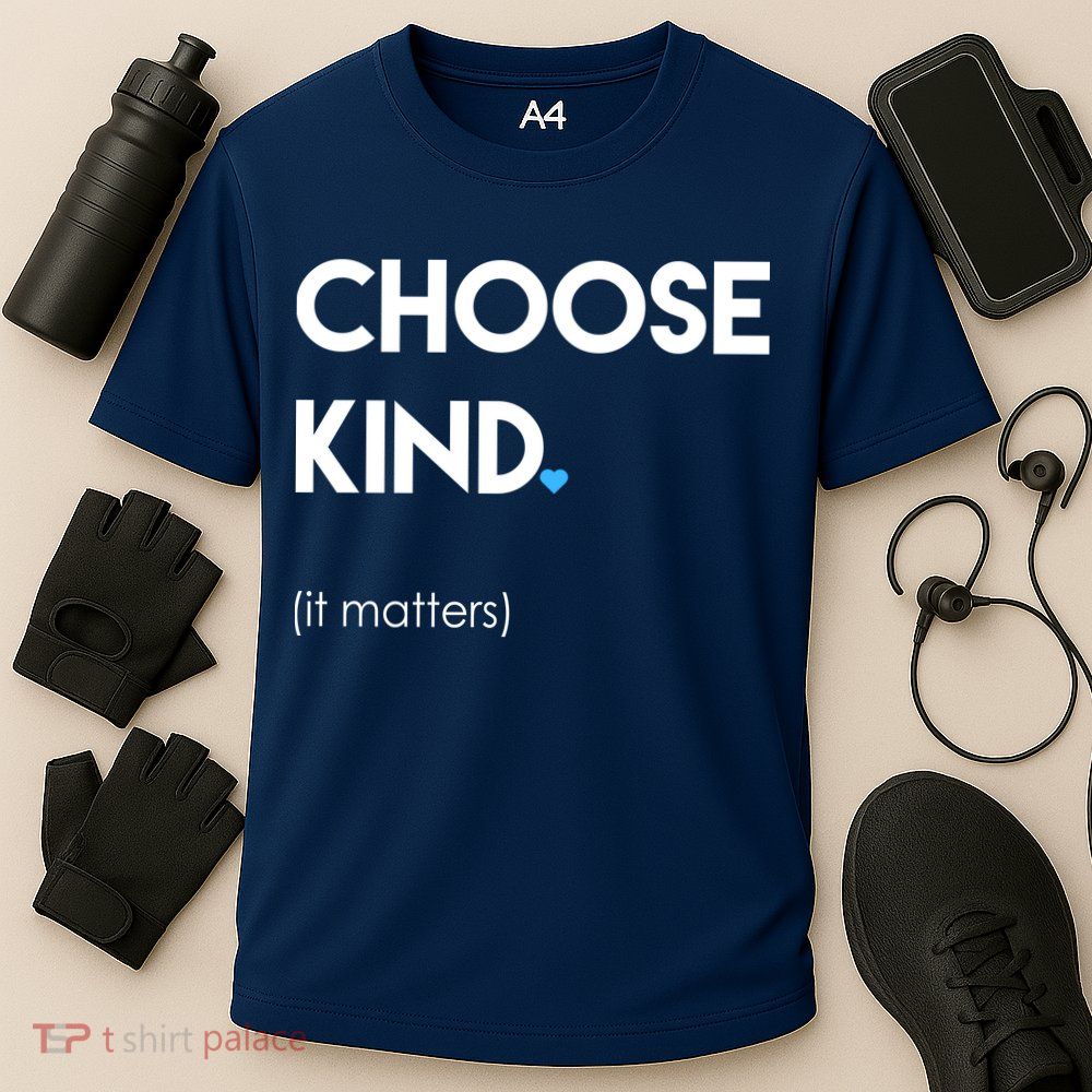 Choose Kind It Matters Cooling Performance Crew T-Shirt