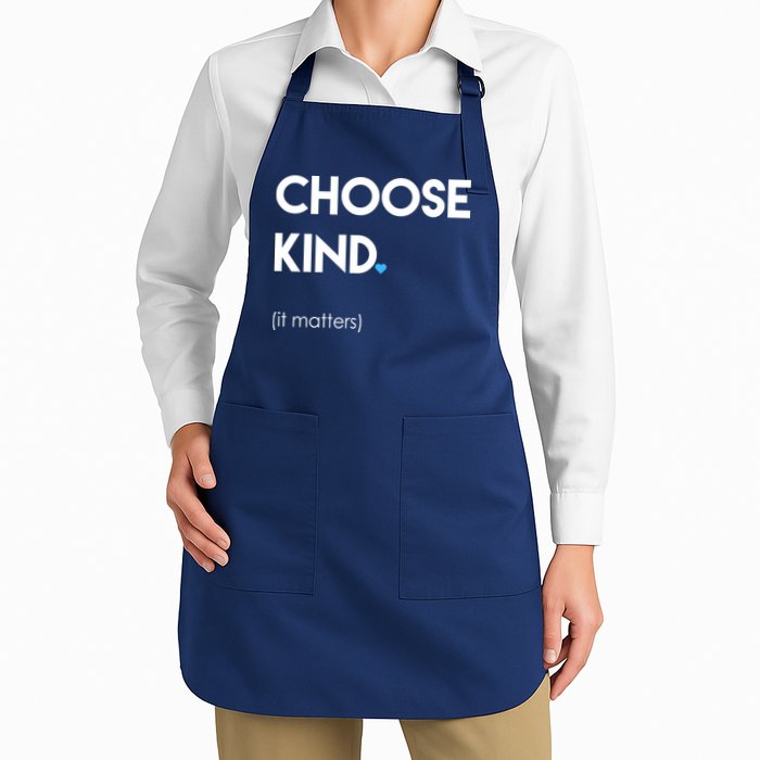Choose Kind It Matters Apron