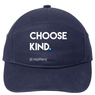 Choose Kind It Matters 7-Panel Snapback Hat