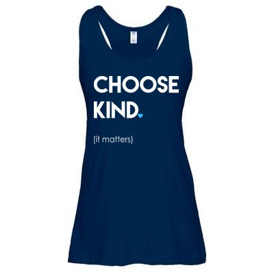 Choose Kind It Matters Ladies Essential Flowy Tank