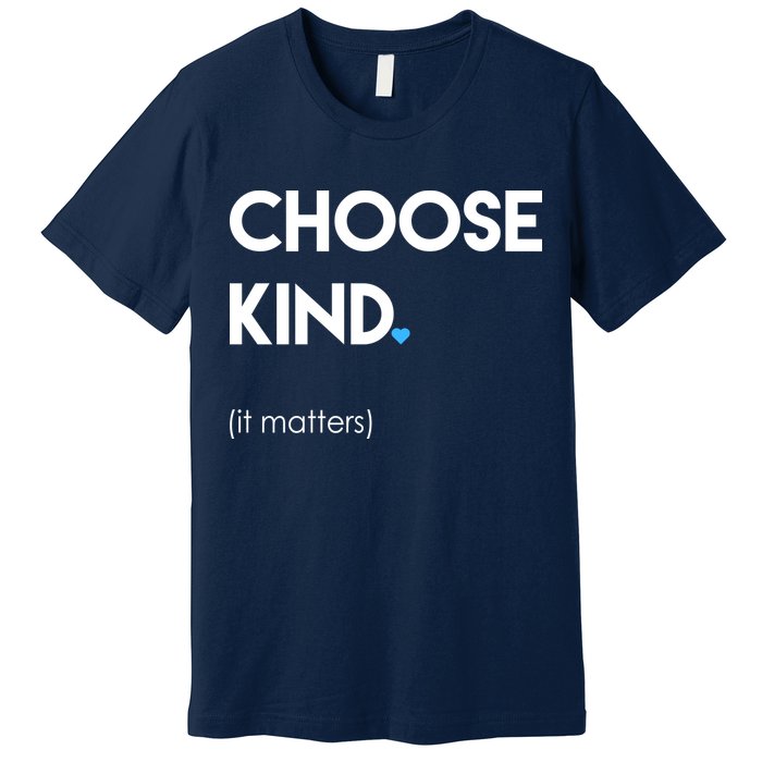 Choose Kind It Matters Premium T-Shirt