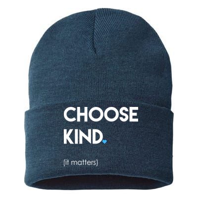 Choose Kind It Matters Sustainable Knit Beanie