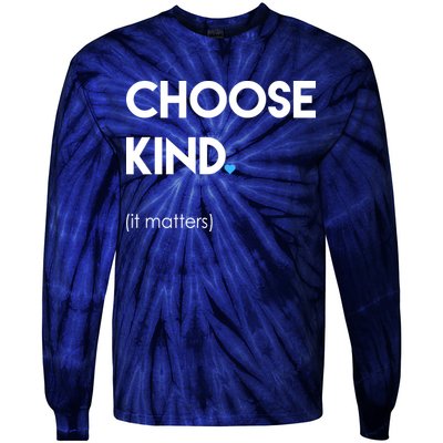 Choose Kind It Matters Tie-Dye Long Sleeve Shirt