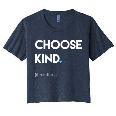 Choose Kind It Matters Crop Top