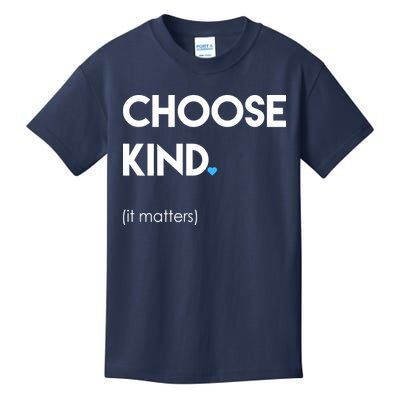 Choose Kind It Matters Kids T-Shirt