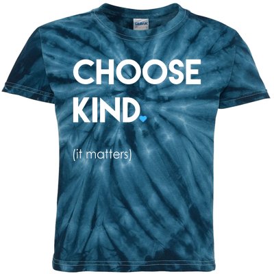 Choose Kind It Matters Kids Tie-Dye T-Shirt